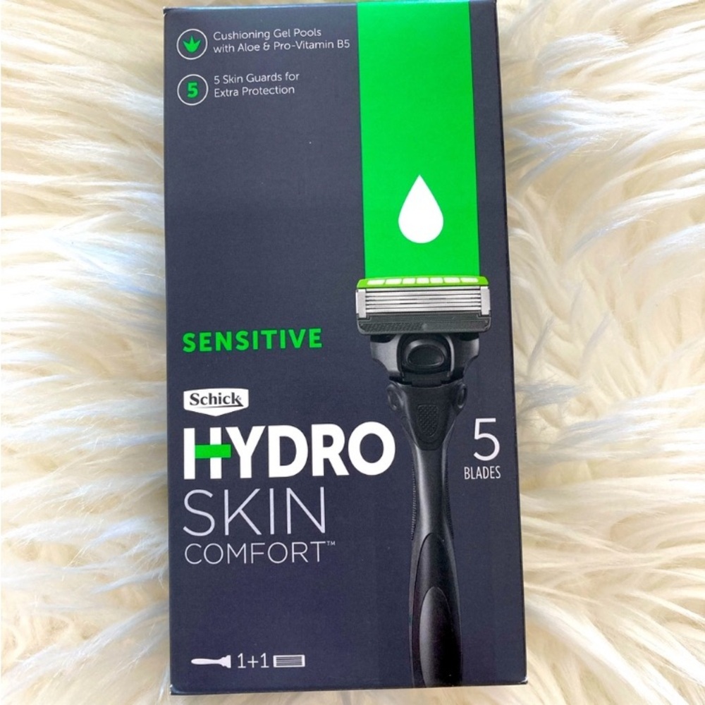NEW Schick Hydro Skin Comfort Sensitive Skin Shaving Razor